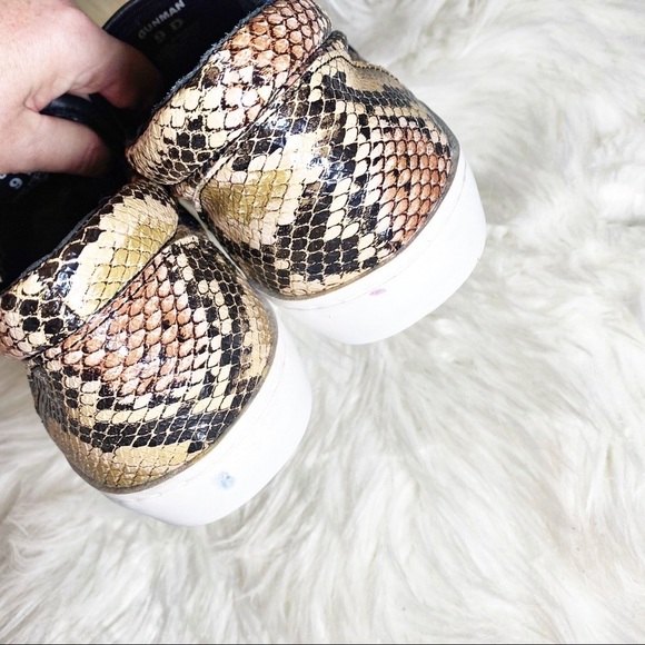 STEVE MADDEN Gunman Hand Made Faux Snakeskin Slip On Loafers, Size 9D - Picture 9 of 12